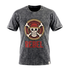 Camiseta Nomad Sari Pequeña - Rebel Rebel - Carbón