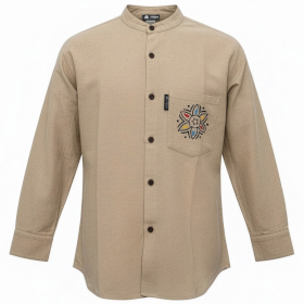 XXL - Camisa Kathmandu Nomad Sari - Piedra