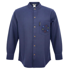 XXL - Camisa Kathmandu Nomad Sari - Índigo