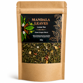 3x Té Mandala Leaves - Green Dragon Blend 50g