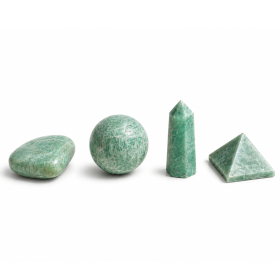 12x Piedras preciosas variadas - Amazonita