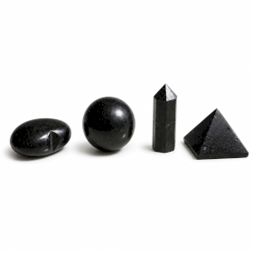12x Piedras preciosas variadas - Turmalina negra