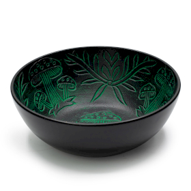 Cuento Tibetano de Aluminio - Hongo Mágico - Verde (20cm)