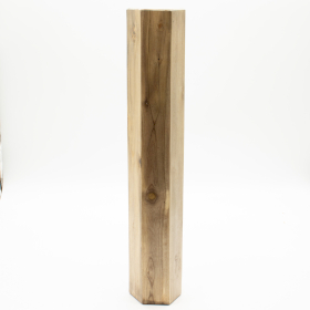 Palo de lluvia de madera de teca - 60 cm (9 minutos)
