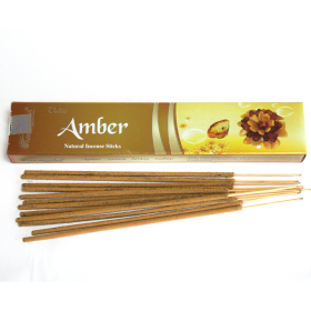 12x Vedic -Incense Sticks - Amber