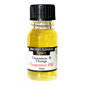 10x Aceites de Fragancia 10ml - Canela Y Naranja