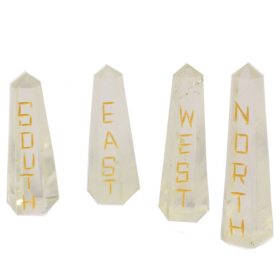 Fengshui Quatra-Set Natural Quartz