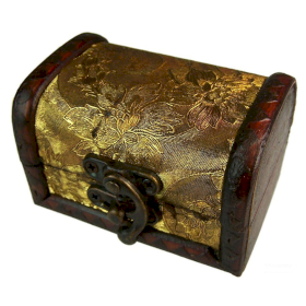 6x Med Caja Colonial - Panel de oro