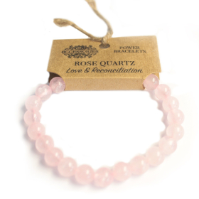 4x Pulsera de Energía - Cuarzo rosa