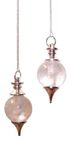 3x Sphere Pendulums - Rock Quartz