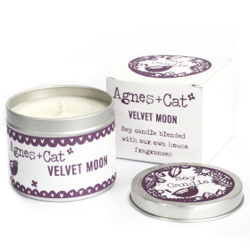 6x Velas en Lata - Velvet Moon