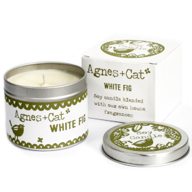 6x Velas en Lata - White Fig