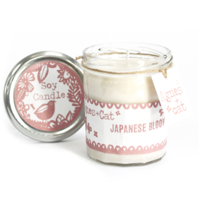 6x Velas en Bote Cristal - Japanese Bloom