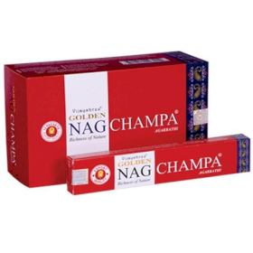 12x Incienso Golden Nag - Champa