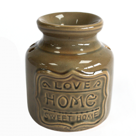 4x Lrg Quemador de aceite - Piedra azul - Love Home Sweet Home