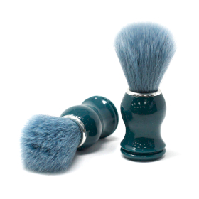 6x Brocha de afeitar elegante - azul