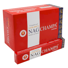 12x 15g Golden Nag - Incienso Champa