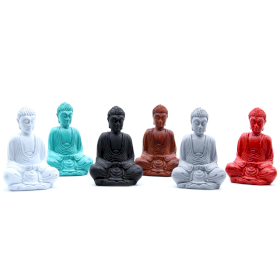 6x Matt Mini Buddha (colores surtidos)