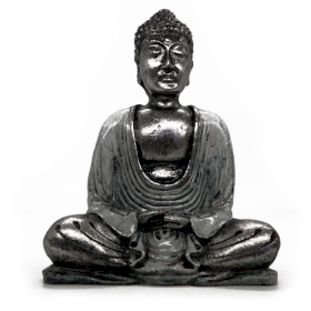 Buda blanco y gris - Mediano
