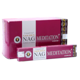 12x 15g Golden Nag - Incienso de meditación