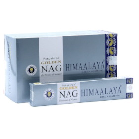 12x 15g Golden Nag - Incienso del Himalaya