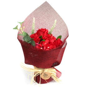 Ramo Flores de Jabón - rojo