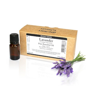 10x Aceite esencial sin etiqueta lavanda 10ml