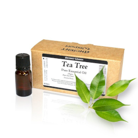 10x 10ml Aceite esencial sin etiqueta árbol del té
