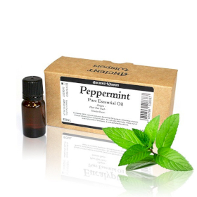 10x Aceite esencial sin etiqueta Pepermint 10ml