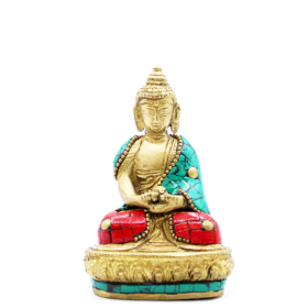 Figura de Buda de Latón - Amitabha - 9.5 cm