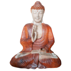 Estatua de Buda Tallada a Mano- 40cmTransmisión de Enseñanza