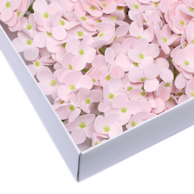 36x Flores de Jabón Manualidades - Jacinto - rosado