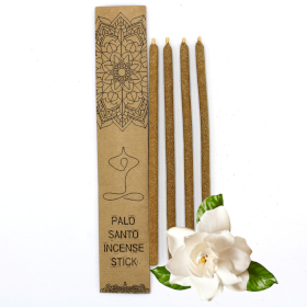 3x Set de 4 varitas de incienso Palo Santo Grande - Gardenia