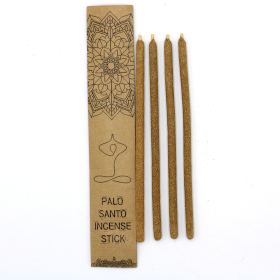 3x Set de 4 varitas de incienso grandes de Palo Santo