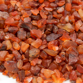 Chips de Piedras Preciosas de Cornalina a Granel - 1 kg