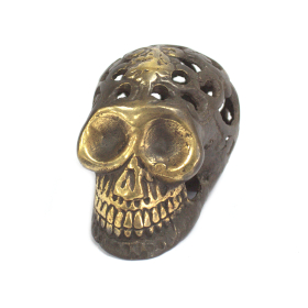 Calavera vintage de latón - Pequeña