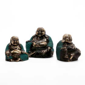 Juego de 3 - Budas Felices (tamaños surtidos)