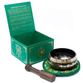 Cuencos tibetanos set - Tara Verde 10cm (min 400gm)