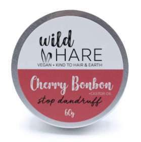 4x Wild Hare Champú Sólido 60g - Cherry Bonbon