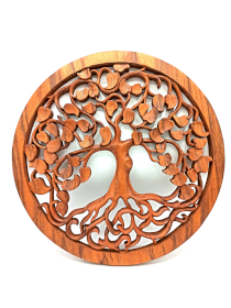 Panel de madera - Árbol de la vida Amor - 40cm