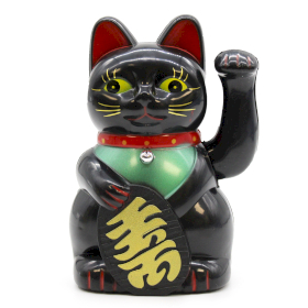 Gato Negro Dinero - 15cm