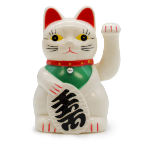 Gato Dinero Blanco - 15cm