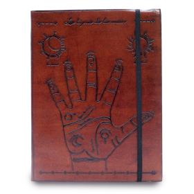 Cuaderno mediano con elástico - Quiromancia