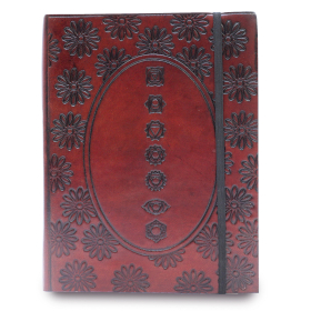 Cuaderno mediano con elástico - Chakra Mandala