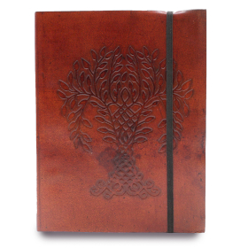 Cuaderno mediano con elástico - Árbol de la vida