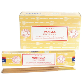 12x Varillas de Incienso Satya 15gm - Vanilla