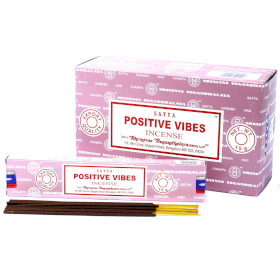 12x Varillas de Incienso Satya 15gm - Vibras positivas