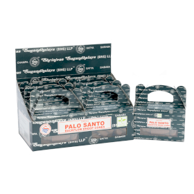 6x Caja de 24 conos- Satya Palo Santo Backflow Dhoop Cone