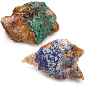 Minerales - Azurita Malaquita (aprox. 20 piezas)