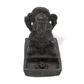 Quemador Incienso Ganesh Fengshui - Negro Antiguo